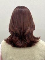 コード 四条河原町駅店(CHORD)&nbsp;ダブルカラー/ブリーチなし/レッドカラー/韓国風/京都河原町