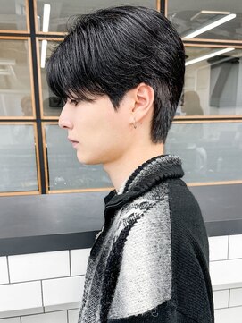 アース 菊名店(HAIR&MAKE EARTH) メンズフェザーパーマ◎好印象センターパート