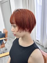 ネクストハラジュク(NEXT HARAJUKU)&nbsp;夏っぽオレンジカラー×骨格似合わせカット