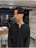 王道センターパート/フェザーパーマ/横浜