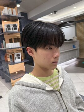 アース 土気あすみが丘店(HAIR&MAKE EARTH) シースルーバングマッシュ