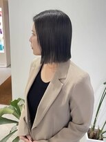 グルス(GruS) #切りっぱなしボブ #艶髪