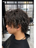 シーク 千葉中央駅(SEEK)&nbsp;MEN’S HAIR/サーフカール/刈り上げセンターパート/千葉駅