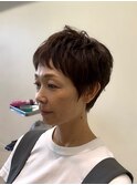 ふんわりアップショート