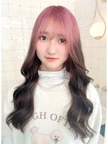 フウ(fuh) デザイン/ルーツカラー/ピンクカラー/ピンク/デザインカラー