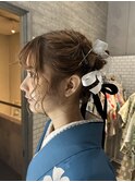 卒業式ヘアセット