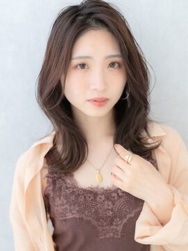 ローマ ギンザ(ROMA Ginza) 小顔/艶髪ミディアムレイヤー/ワンホンレイヤーセミロング