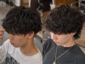 MEN'S SALON OVER NEO 町田MEN'Sカット/MEN'Sパーマ/MEN'S縮毛矯正【8/29OPEN(予定)】の写真/<MEN'S人気急上昇>町田で垢抜け!ニュアンスパーマが人気![メンズカット/シャドウパーマ/曲がる縮毛矯正]