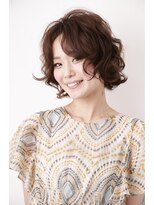 オブ ヘアー 自由が丘 ウエスト(Of HAIR WEST)&nbsp;ふんわりヌケ感のあるマッシュボブ