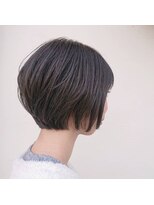 セル(CELL) ショートボブ×カーキアッシュ