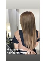 ホワイト(WHITE)&nbsp;extension