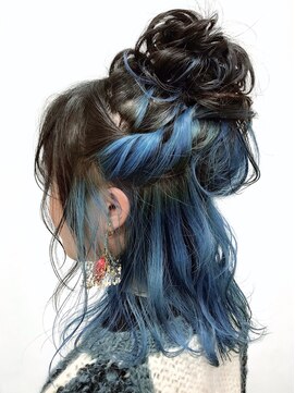 エガク(egaku) インナー 透き通るブルーカラー