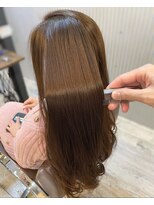 エミュー(emue) 京都艶カラー 透明感カラー ココアブラウン モテヘアー美髪 中島