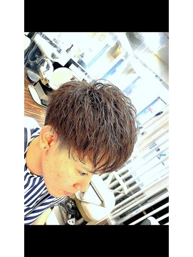 スマイルヘアー 北浦和二号店(Smile hair) マッシュ、爽やかカラースタイル