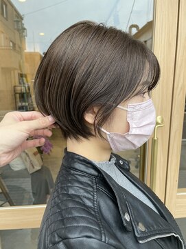 リト(re:to*) [re:to*]可愛いツヤサラショート☆透明感グレージュ[冨田幸平]