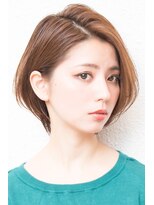 モニカ 西宮北口(Monica)&nbsp;Aラインボブ・ ボブショート・前髪なしショート・ 透明感