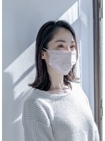 ノード(NODO) 【コテ無しスタイル】切りっぱなしの外ハネパーマ♪