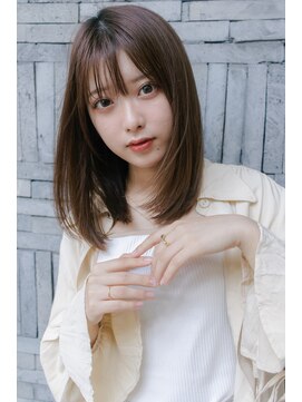 レ セゾン(Les Saisons) 小顔見えナチュラルストレートミディ