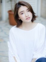 オレロ 国立(olelo)&nbsp;大人ガーリー/似合わせカット/リバースセンターパート/国立