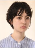 乾かすだけのショートボブ