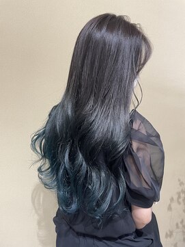 ゼンドットカラスマ(Zen.karasuma) グリーングラデーション