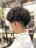 【阿部限定】カット＋ツイストスパイラル(波巻き)＋前処理ケア付き ￥11000