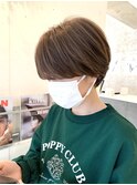 ミニマムショート×アッシュベージュ【曽我一太】