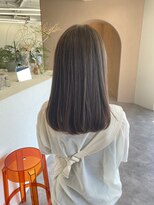 ピシェ ヘア デザイン(Piche hair design)&nbsp;透けるグレージュカラー　×こなれハイライト