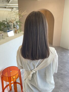 ピシェ ヘア デザイン(Piche hair design) 透けるグレージュカラー ×こなれハイライト