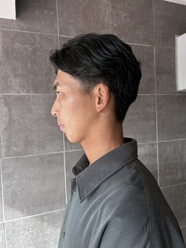 ナループロアオハナ(Nalu pu loa ohana) 波巻きスパイラルパーマツイストスパイラルパーマメンズマッシュ