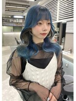 リリー(Lilley)&nbsp;ブリーチカラー×ケアブリーチ×顔まわり