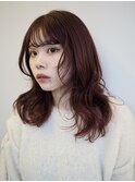 【farfara】こっくりワインレッド(問屋町テラス)