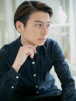 モッズヘア 越谷(mod's hair)&nbsp;■サイドパートネイビーブラックハイライト15-4★越谷20代30代