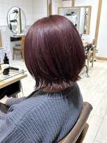 プラグ バイ ネオリーブ(plug by neolive)&nbsp;グレーベージュ×髪質改善 [髪質改善/縮毛矯正]韓国A