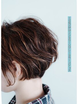 サロン マーニ(salon m ni) くせ毛×グレーカラーメソッドおしゃれ染めの白髪染め