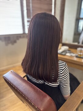 ヘア カンパニー トワ 千葉店(TOWA) ピンクベージュストレート！！！