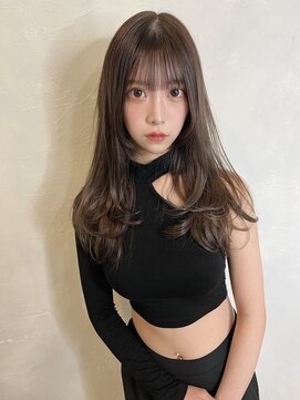 アンジェリカラボ 梅田店(ANGELICA LABO) ワンカールレイヤー×顔まわり×髪質再生×韓国【川又】