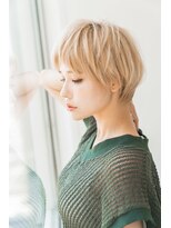 エレノア 自由が丘ANNEX(Eleanor)&nbsp;【骨格に合わせます♪】ショートカット×ハイトーンカラー