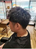 刈り上げ/スパイキーショート/束感/30代40代50代