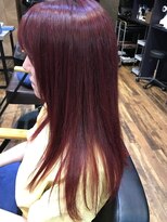 シャインヘアフラッペ 新百合ヶ丘2号店(Shine hair frappe)&nbsp;Shine hair FRAPPE ワインレッドカラー