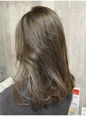 くすみベージュ[髪質改善][縮毛矯正]
