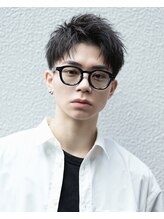 リップス レイ ギンザ(LIPPS Ray GINZA) 刈り上げツーブロック爽やか大人短髪パーマ@lipps_satoshuhei