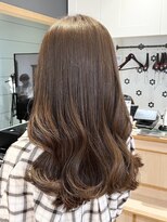 プラグ バイ ネオリーブ(plug by neolive)&nbsp;チェリーブラウン×髪質改善[髪質改善/縮毛矯正/韓国]J