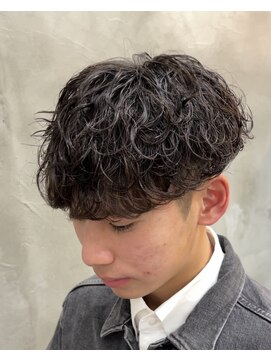 スイッチ(men's SWITCH) 大分メンズ波巻きスパイラルパーマ刈り上げレイヤーショート