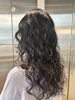 オーガニック リブ 川越(organic+live)&nbsp;20代30代◎夏向けロングプードルパーマで大人ニュアンス