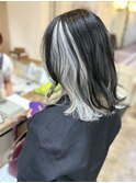 インナーカラー/ホワイトカラー
