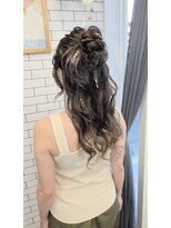 リール(THE RIRE.)&nbsp;＊THERIRE.  ハーフアップ×カチモリ＊