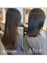 ラポール(rapport)&nbsp;外はね長めボブ