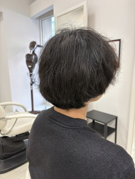 【東三国/新大阪】30代メンズ「縦落ち」パーマ