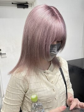 ココ 原宿(KOKO) #大人ガーリー#ダークアッシュ#ミディアムレイヤーカット